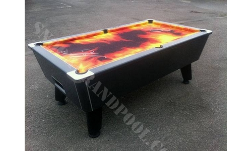 7ft Carbon Pool Table